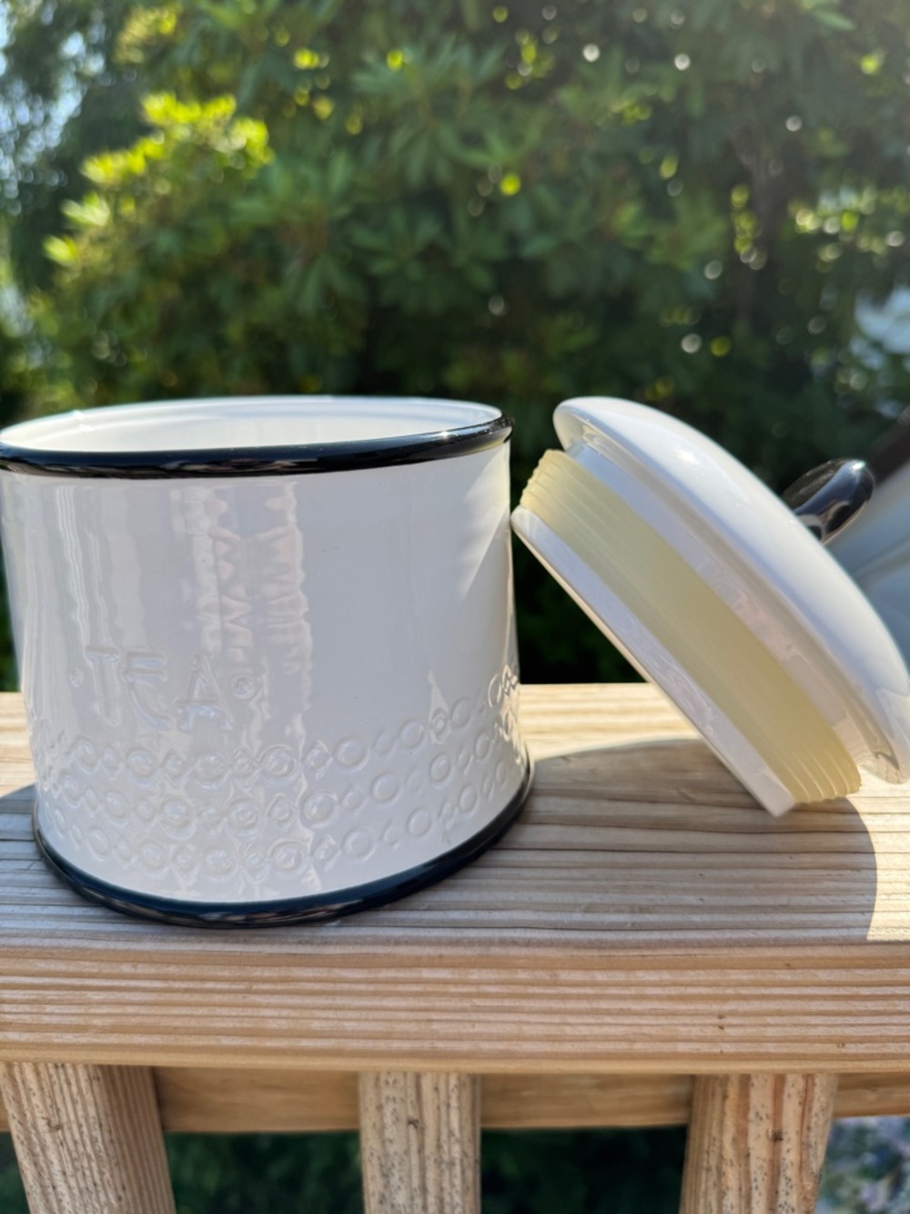 Ceramic Tea Canister - Picture 12 of 13